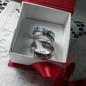 2 Rings Size 8